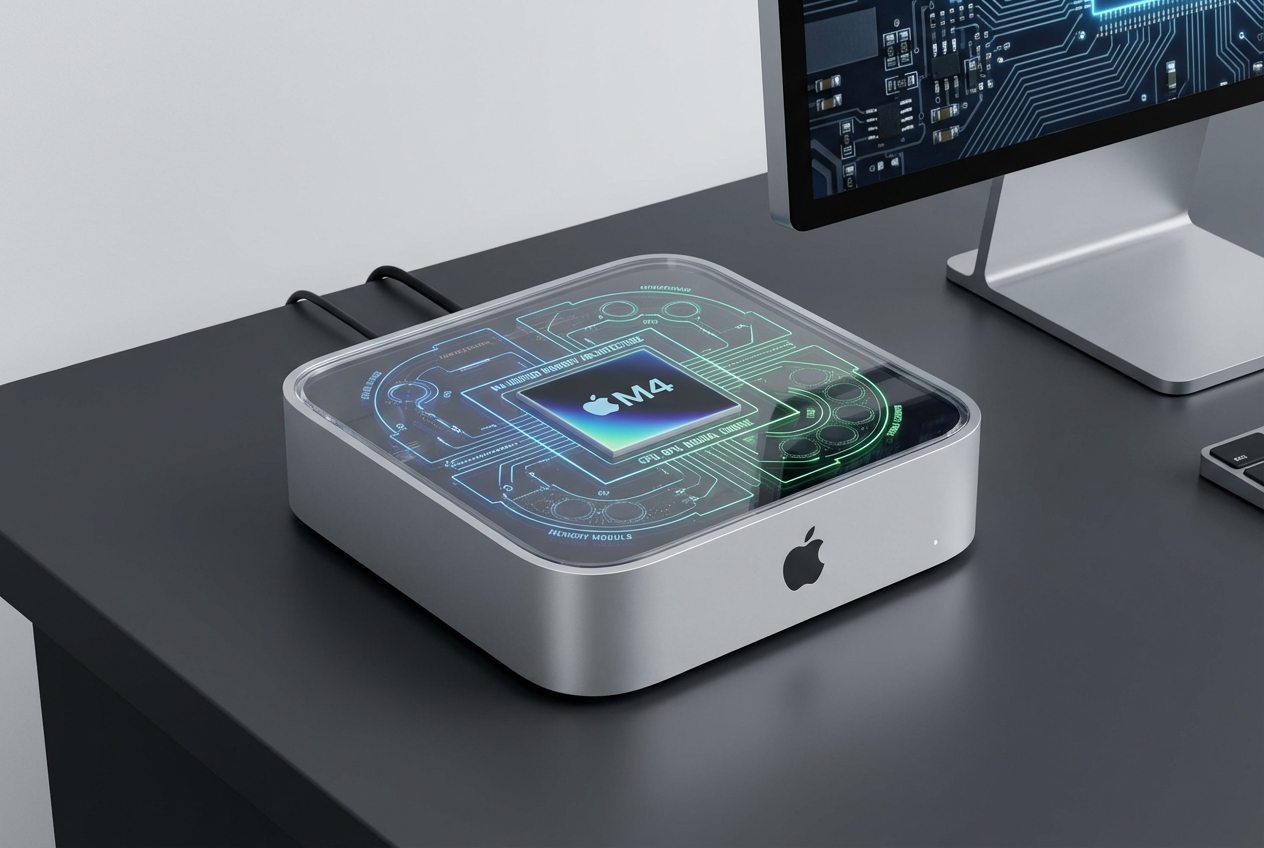 Mac mini M4 unified memory architecture