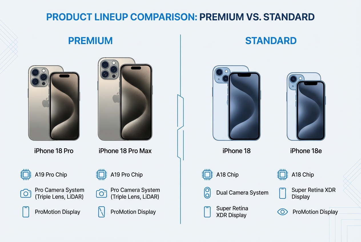 아이폰18 라인업 분리