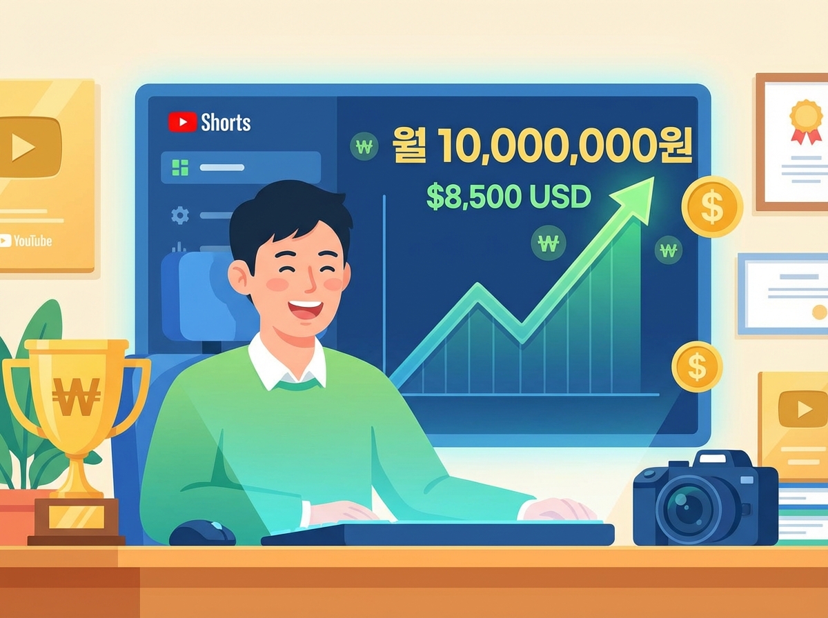 유튜브 쇼츠 수익 성공